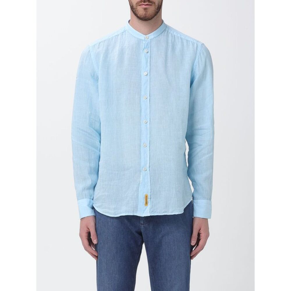 B.D Baggies Shirt Men Gnawed Blue